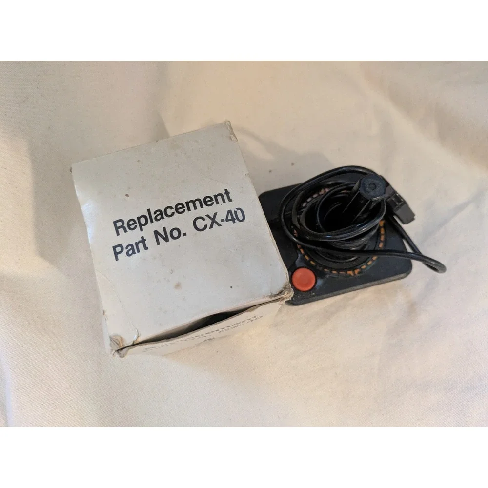 Vintage Atari CX-40 Joystick Controller‎ Replacement Part Original Box 2600